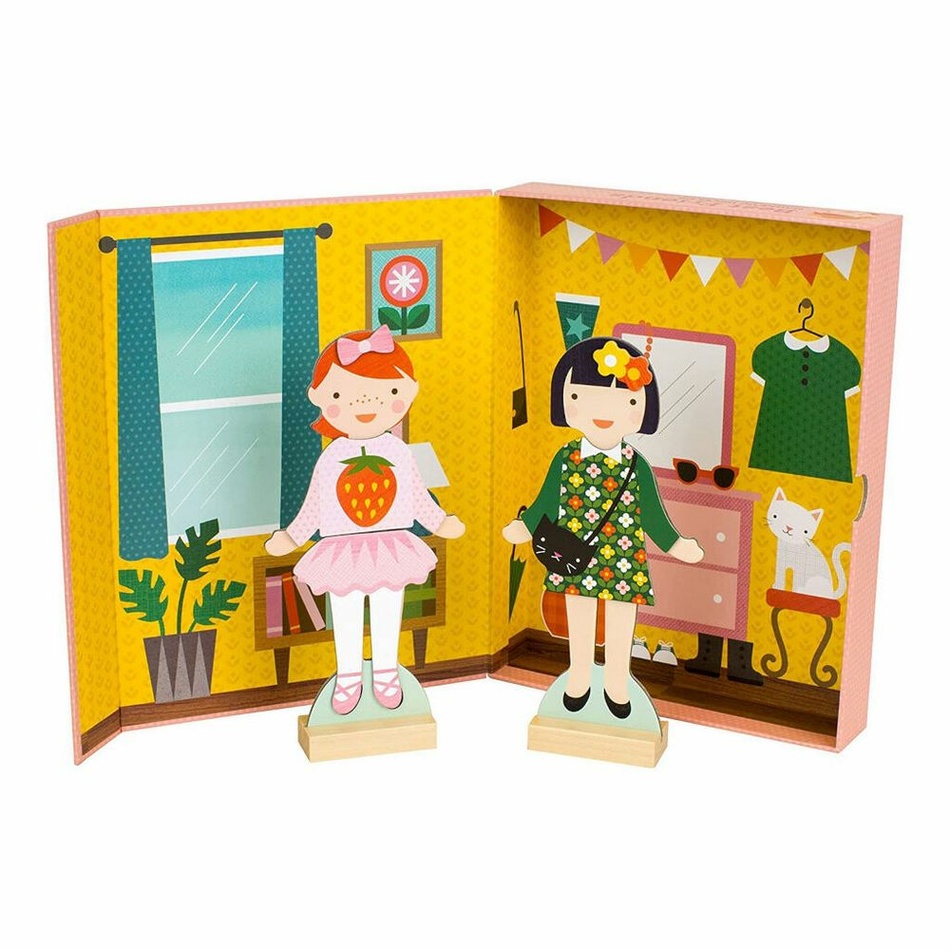 Petit Collage Magnetické puzzle – Najlepšie kamarátky