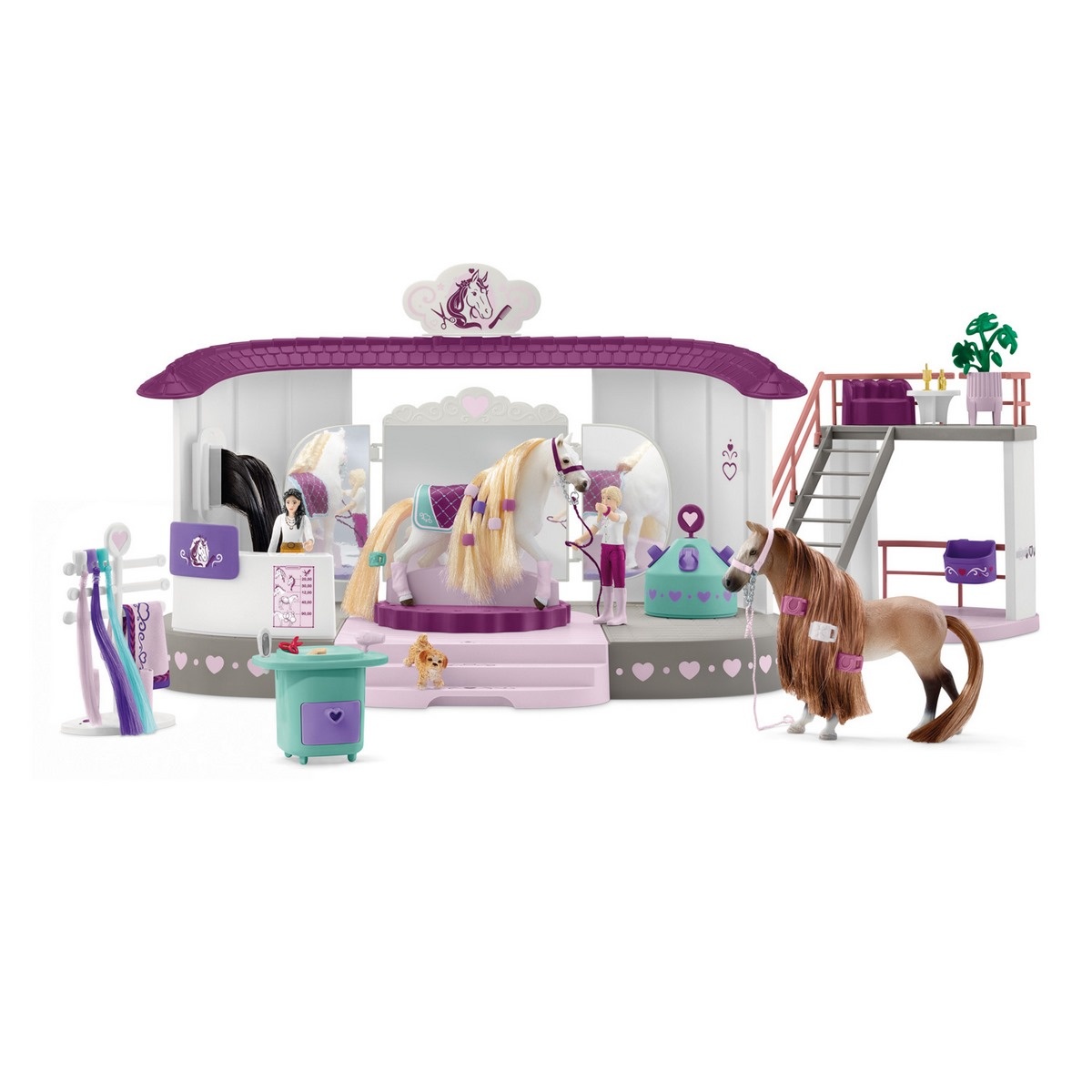 Schleich 42588 Salón krásy pro kone