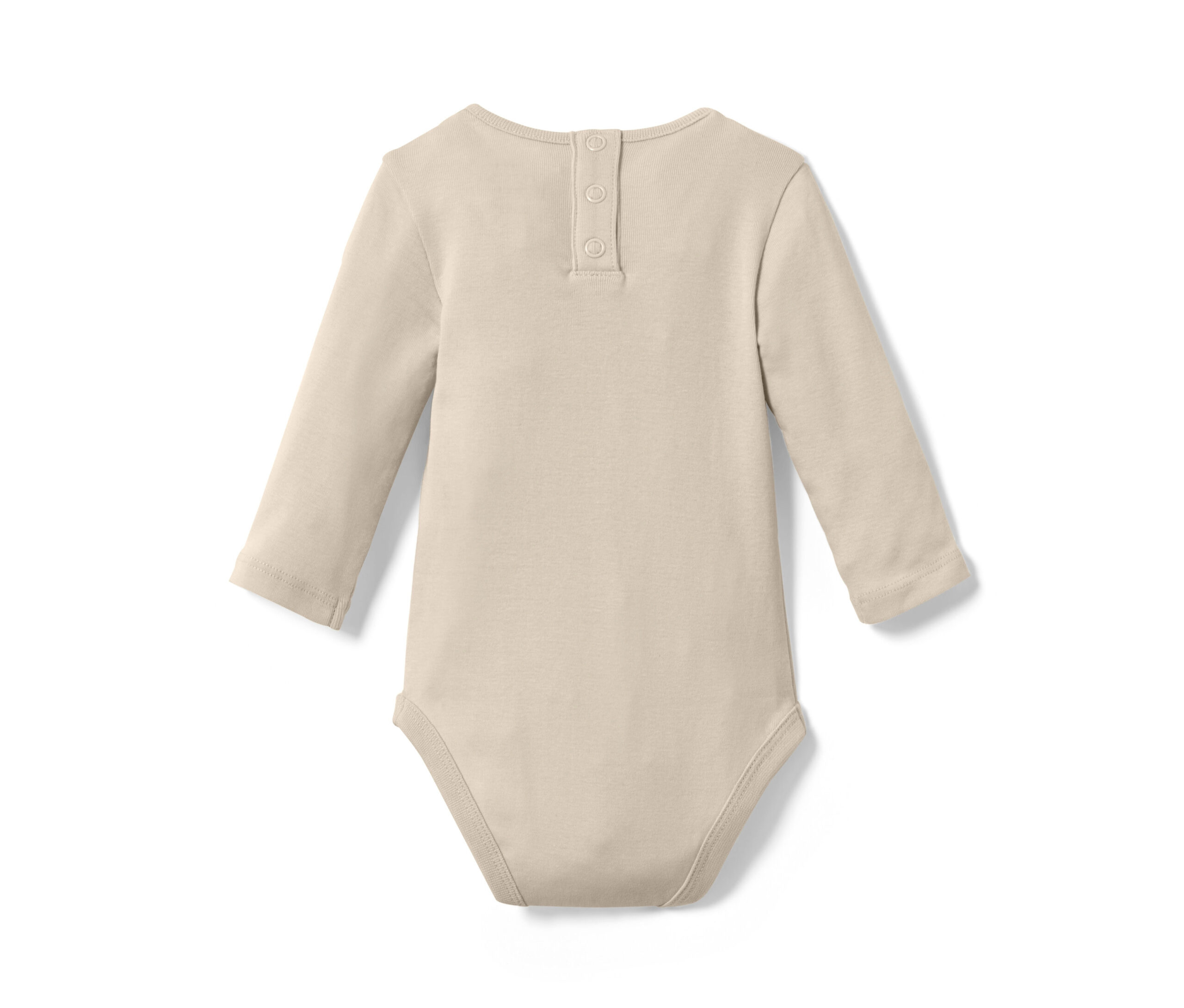 Tchibo - Dojčenské body - bábätko - veľ. 62/68 - farba: béžová/s potlačou – Obrázok 2