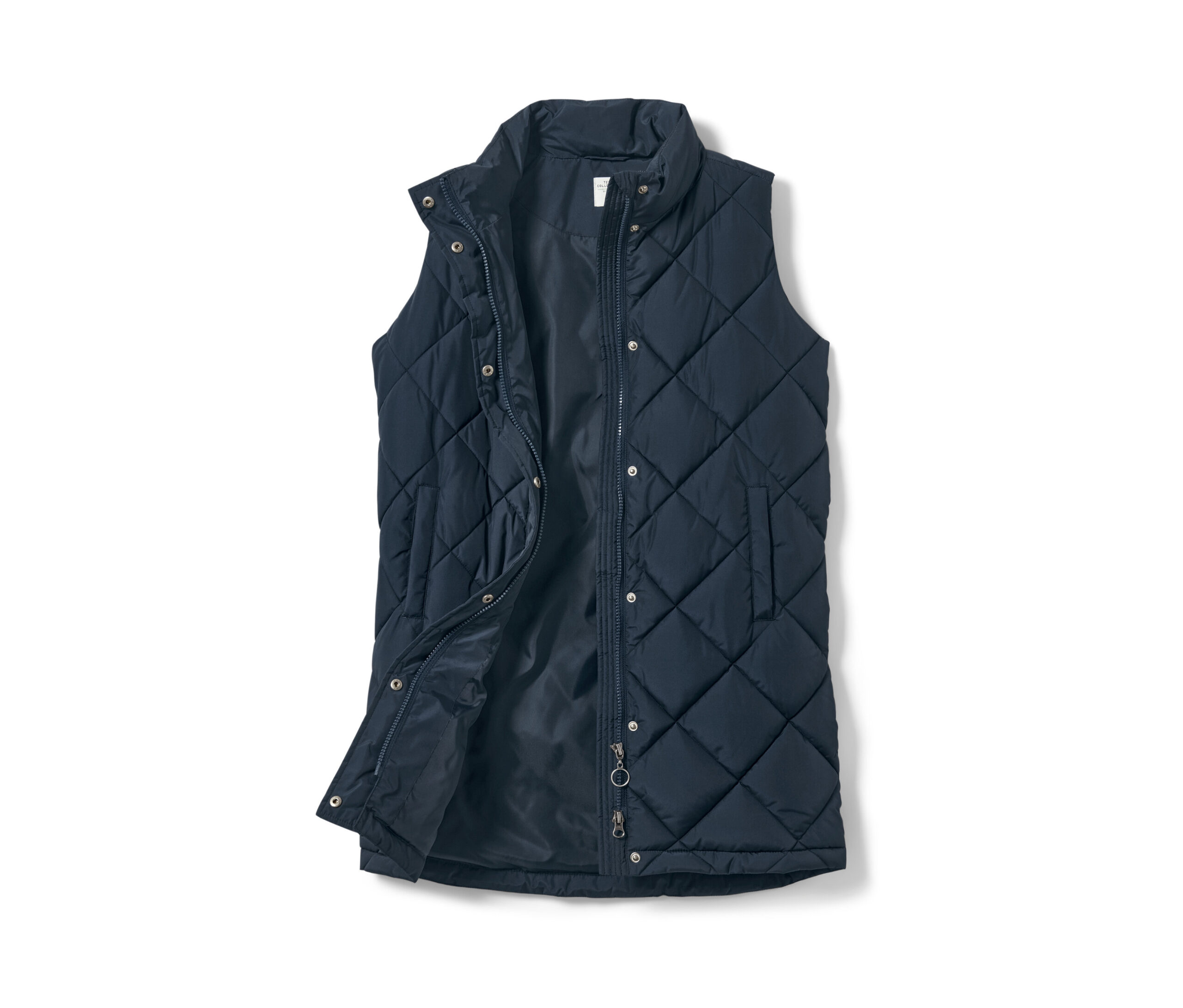 Tchibo - Detská prešívaná vesta - pre dievčatá - veľ. 158/164 - farba: modrá – Obrázok 2
