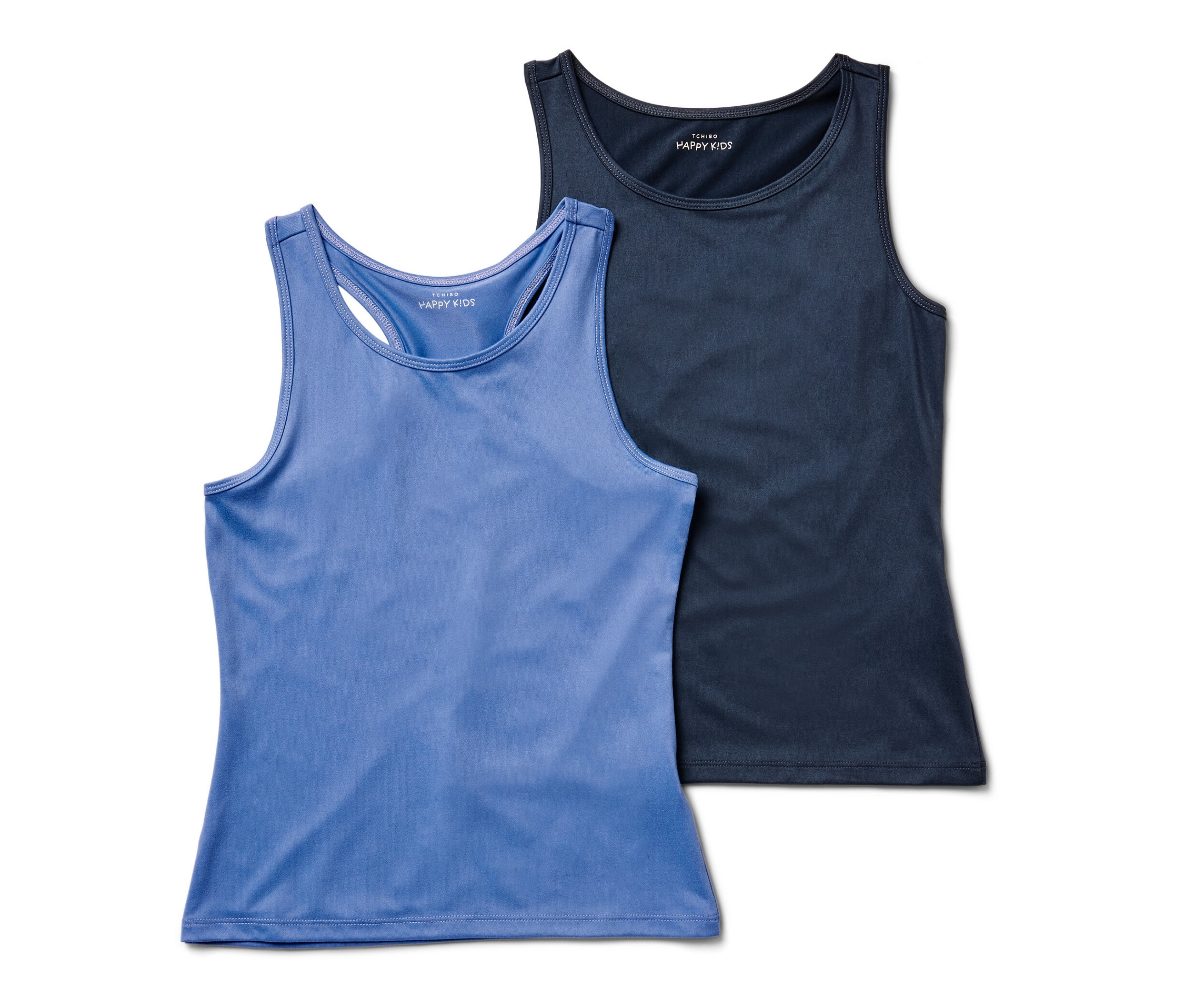 Tchibo - Detské športové tričká - pre dievčatá - veľ. 170/176 - farba: modrá