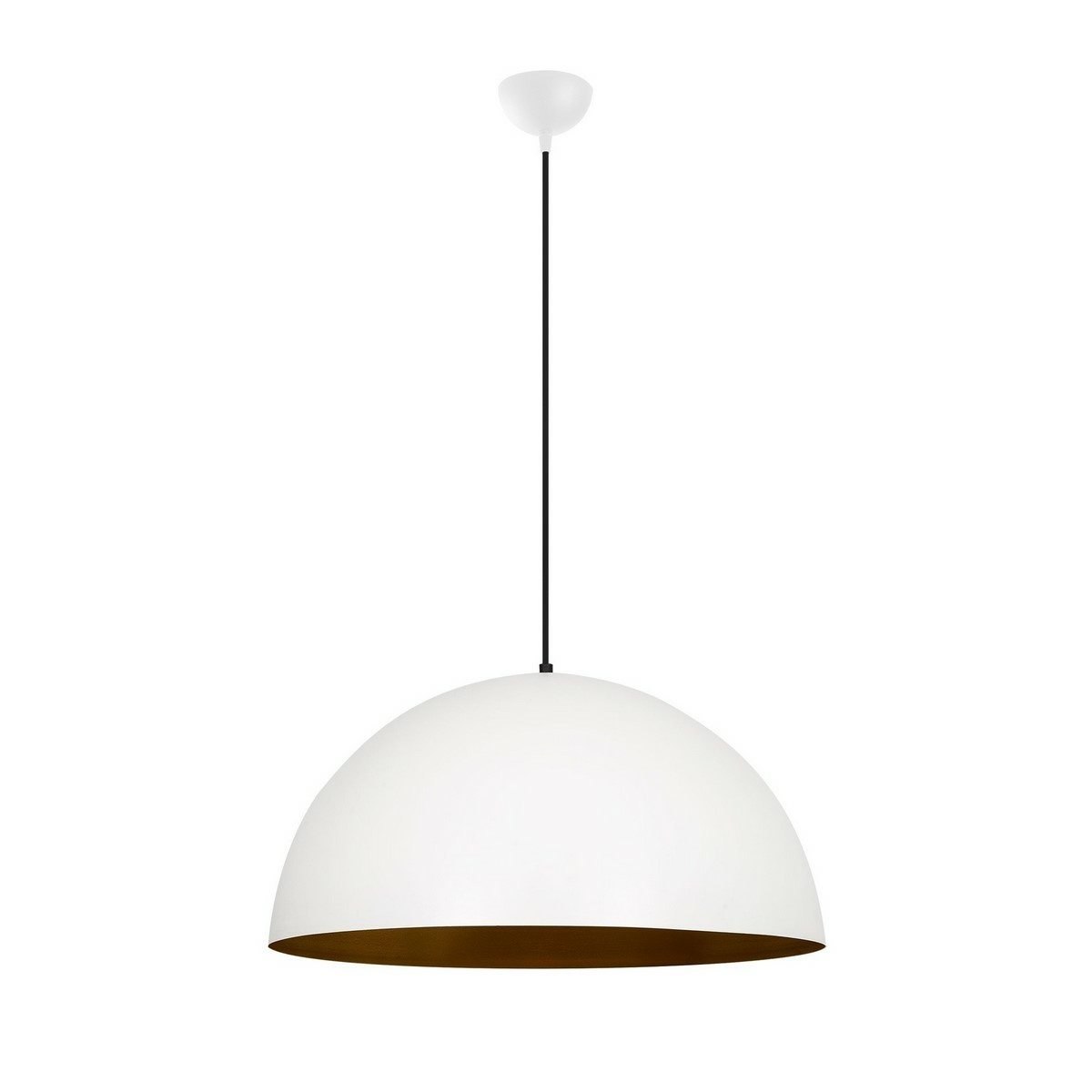Závesný luster Sivani – MR – 720, biela-zlatá